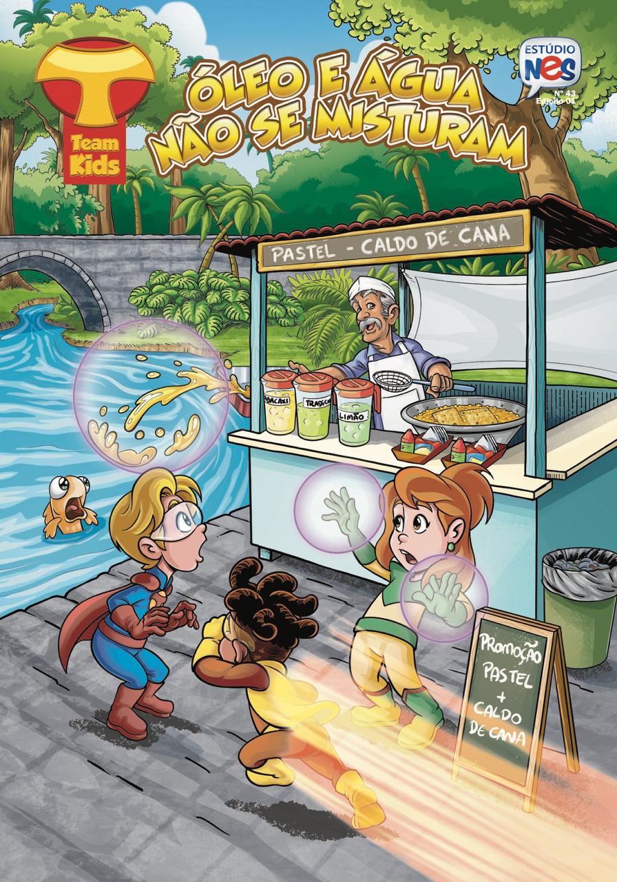 Team Kids | Óleo e Água Não se Misturam