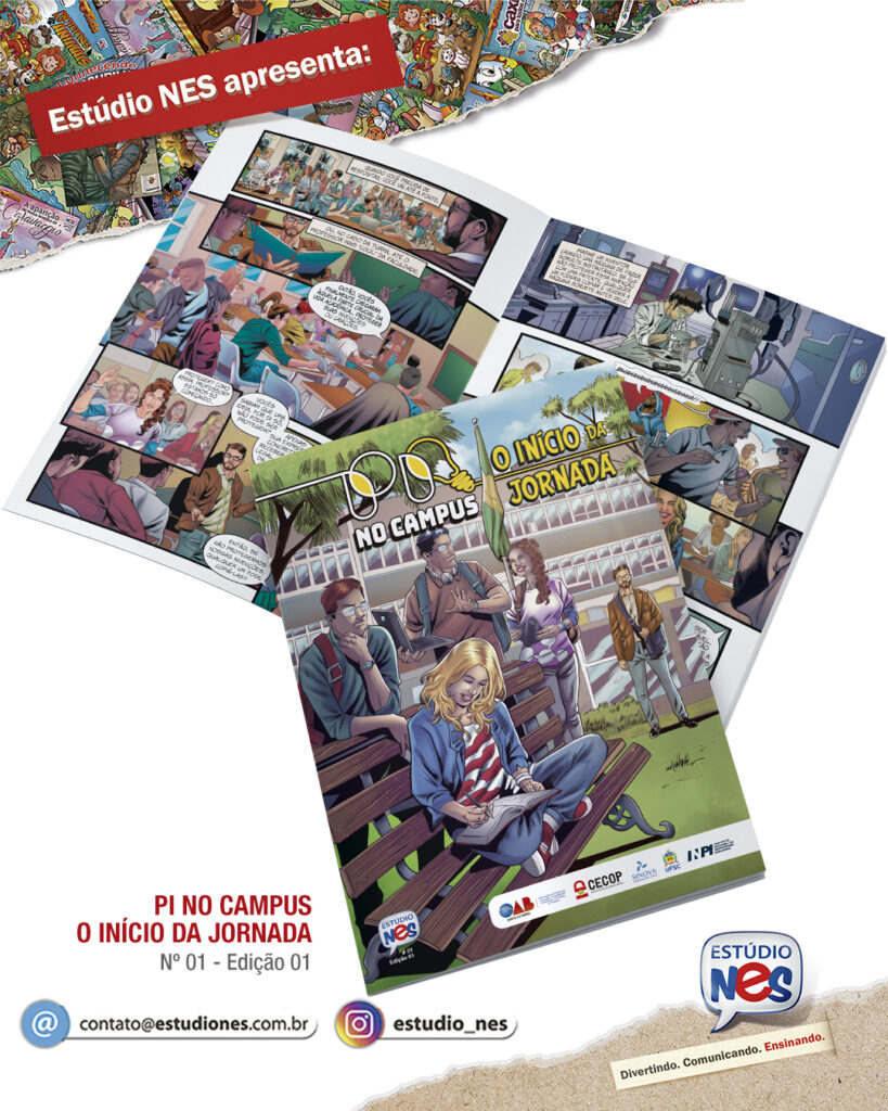 Estúdio NES — Histórias em quadrinhos educativas e institucionais