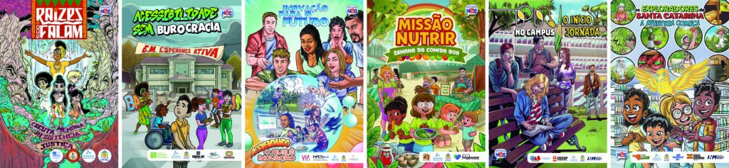 HQ Educativa — Coleção de quadrinhos do Estúdio NES alinhados à BNCC